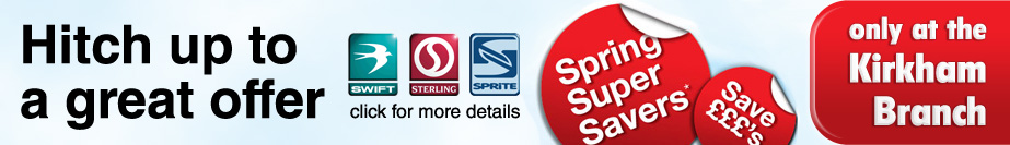 Spring Sale on New Swift Caravans