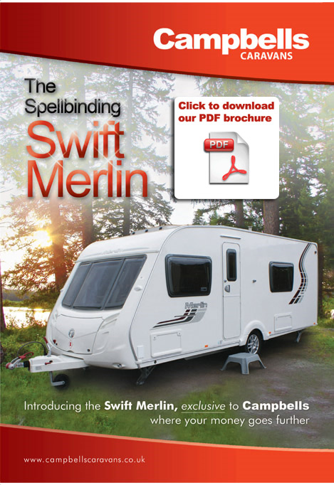 2011 Swift Merlin Caravans from Campbells Caravans