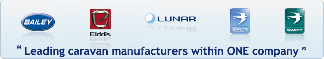 Leading caravan manufacturers from Campbells Caravans