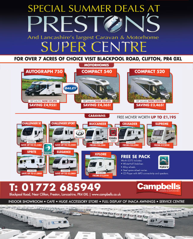 Preston Caravans Promotion